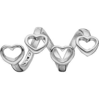 Køb dit  tvisted charm med  hjerter fra Christina smykker hos Ur-Tid.dk